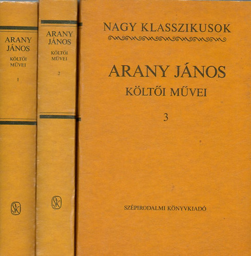 Arany J�nos k�lt�i m�vei I-III.