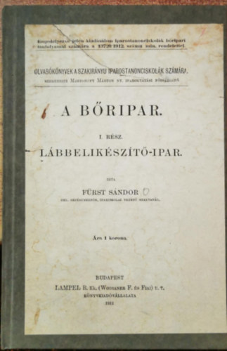 A bripar I. rsz - Lbbelikszt-ipar