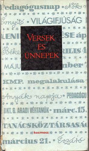 Versek �s �nnepek