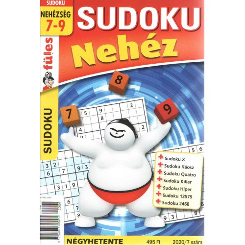 Fles Sudoku nehz 2020/07
