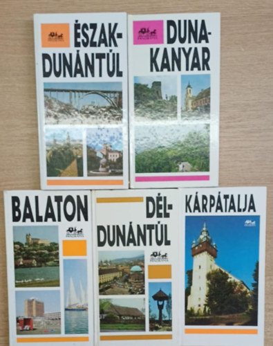 5 db a Panorma tiknyvek sorozatbl: szak-Dunntl - Duna-kanyar - Balaton - Krptalja - Dl-Dunntl