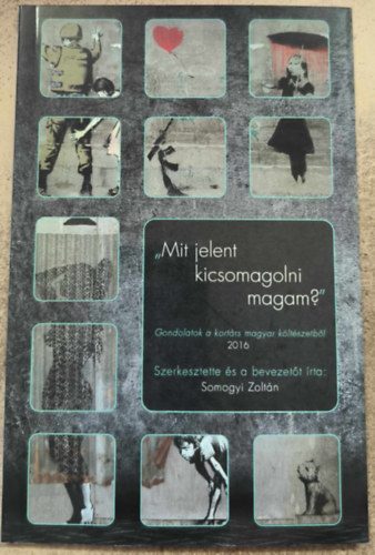 Somogyi Zoltn  (szerk.) - "Mit jelent kicsomagolni magam?" - Vlogats a kortrs magyar kltszetbl, 2016