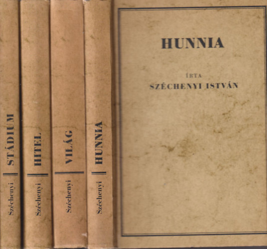Hunnia + Vilg + Hitel + Stdium (4 m)- reprint