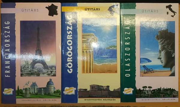 3 db titrs ktet: Franciaorszg + Grgorszg + Olaszorszg