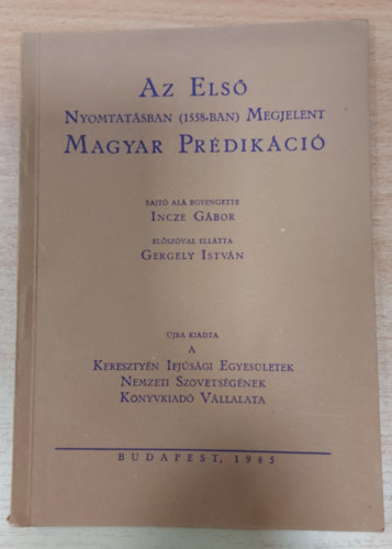 Az Els Magyar Prdikci