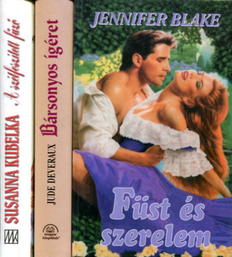 3 db romantikus reg�ny (A sz�tfesz�tett f�z� - B�rsonyos �g�ret - F�st �s szerelem)