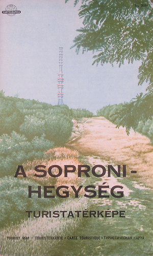 A Soproni-hegysg turistatrkpe 1:40 000 ( 1978 -as )