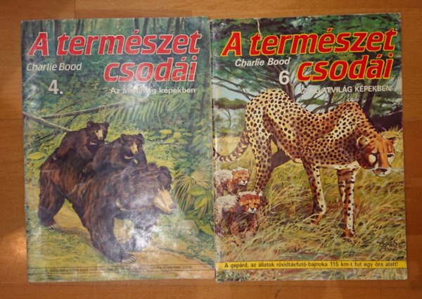 2 db A termszet csodi cm jsg - 4. s 6. szm