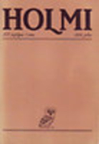 Holmi 1990 július II. évfolyam 7.szám