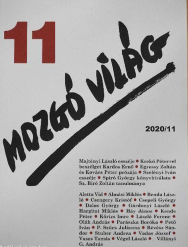 Mozg� Vil�g 2020. november 46. �vfolyam 11. sz�m