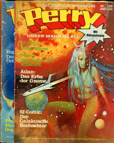 Tbb szerz - 2 db nmet kpregny - Perry unser Mann im all