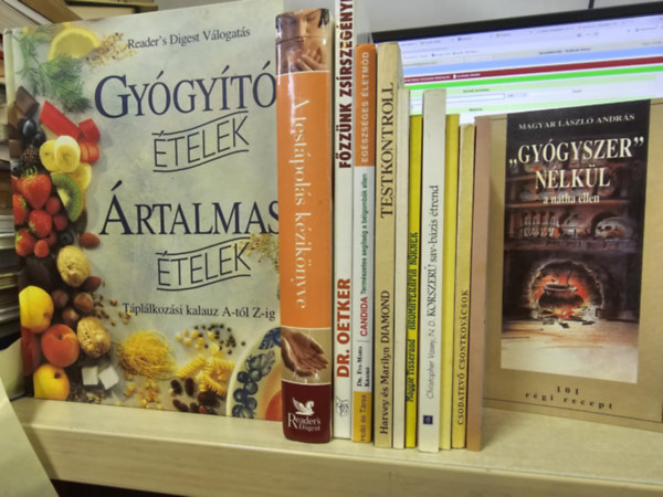 12db-os egszsg csomag, KNYVMENT AJNLAT: Gygyszer nlkl a ntha ellen+ A migrnek s fejfjsok gygythatk+ Csodatev csontkovcsok+ Dr. Termszet+ Korszer sav-bzis trend+ Aromaterpia nknek+ Bioritmusok+ Testkontr