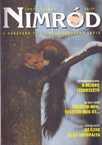 Nimrd 1991 ( Teljes vfolyam  egybektve , 1-12. szm )