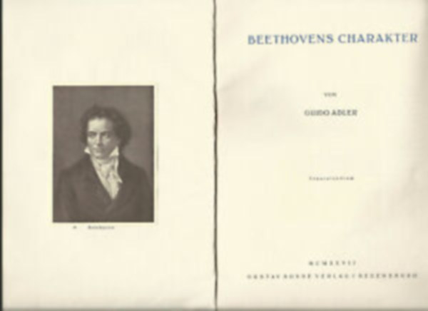 Beethovens Charakter
