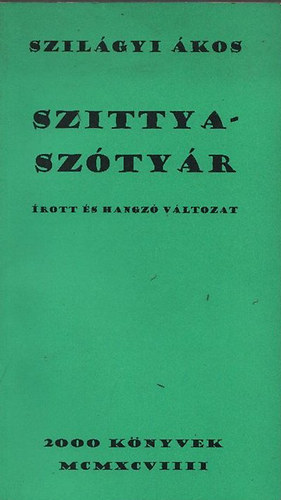 Szittya-sztr +CD