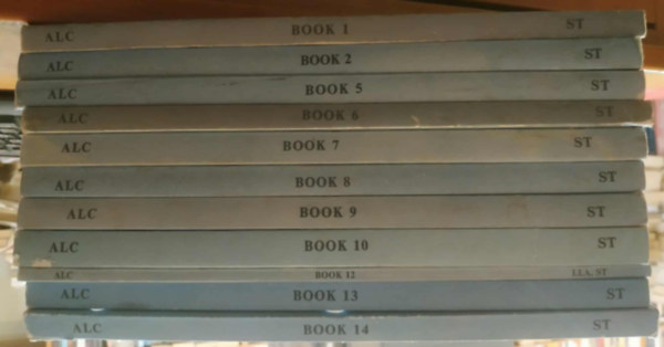 11 db American Language Course (sz�rv�nysz�mok a term�klapon)