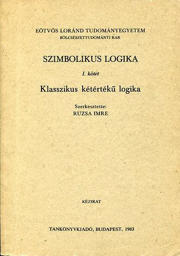 A szimbolikus logika elemei