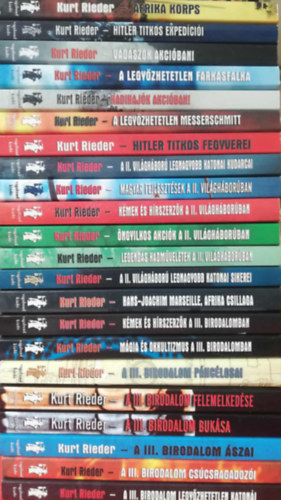 22 darab Kurt Rieder vilghbors knyv