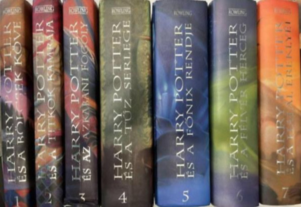 J. K. Rowling - Harry Potter sorozat 1-7.