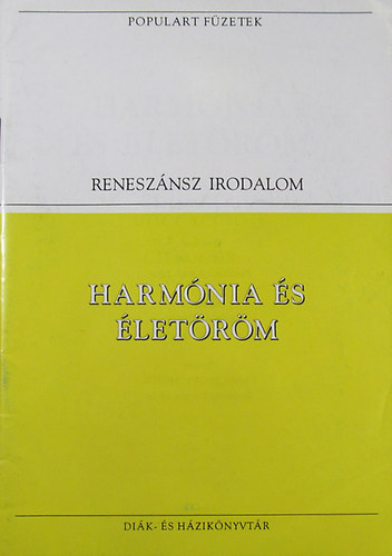 Harm�nia �s �let�r�m-v�logat�s