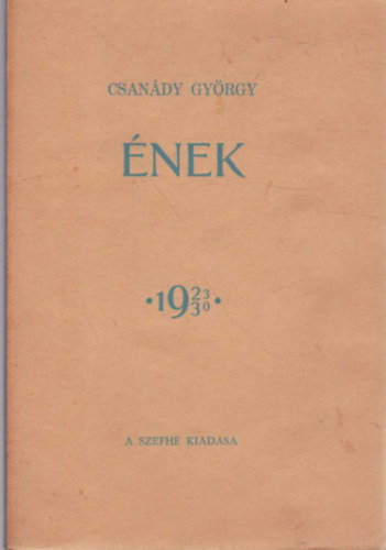 nek 1923- 1930 -Vers