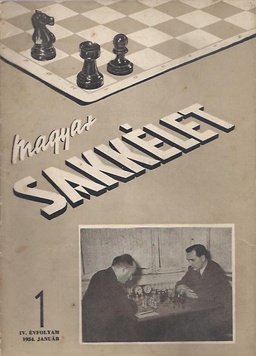 Bn Jen - Magyar Sakklet 1954/1.-12. teljes IV. vfolyam