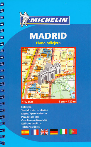 Michelin Travel Publications - Madrid Plano callejero - 1:12 000