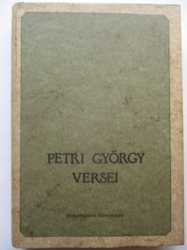 Petri Gy�rgy - Petri Gy�rgy versei