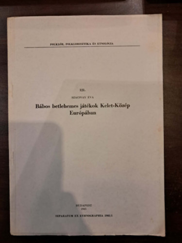 B�bos betlehemes j�t�kok Kelet-K�z�p Eur�p�ban - k�l�nlenyomat