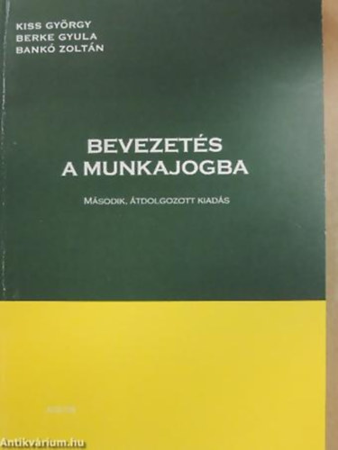 Bevezets a munkajogba