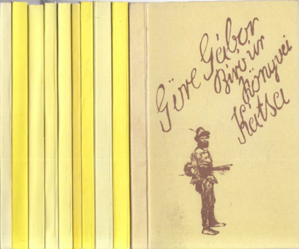 Gre Gbor r knyvei 1-10 (I-X.) teljes sorozat (reprint)