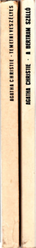 2 db Agatha Christie k�nyv egy�tt: 1. A Bertram sz�ll�, 2. Temetni vesz�lyes