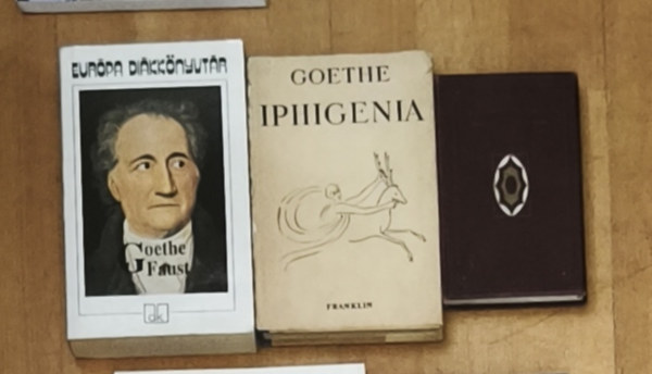 3db Goethe m� - Az ifj� Werther szenved�sei, Iphigenia, Faust