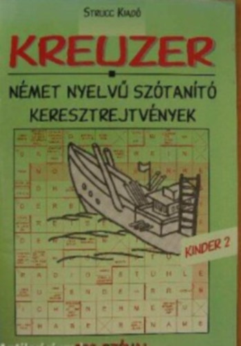 Kinder Kreuzer - Nmet nyelv sztant keresztrejtvnyek Kinder 2