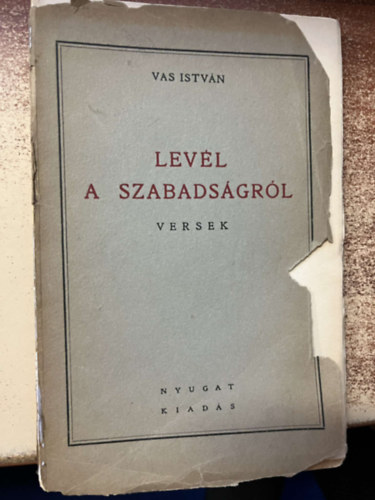 Levl a szabadsgrl - versek