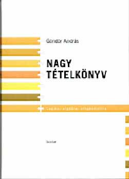 Gndr Andrs - Nagy ttelknyv - Logika, algebra, skgeometria