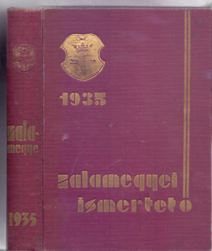 Zalamegyei ismertet 1935 (Zalavrmegye ismertetje)