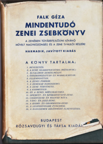 Mindentud zenei zsebknyv