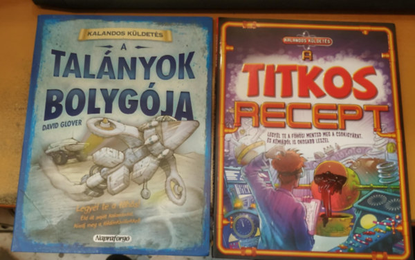 David Glover Dan Green - 2 db Kalandos kldets: A Talnyok bolygja + A Titkos recept
