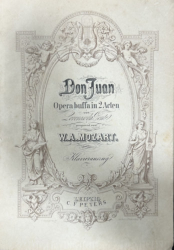 Don Juan - Opera buffa in 2 Acten - Klavier- Auszug
