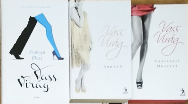 3db Vass Vir�g reg�ny - Szoknya-Blues, Sohan�, Kr�szn�j� Moszkv�