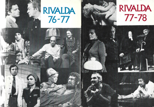 3 db Rivalda knyv, Rivalda 79-77, Rivalda 77-78, Rivalda 87-88
