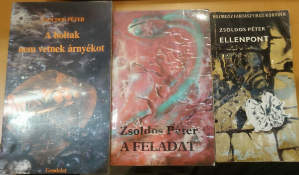 3 db Zsoldos P�ter: A feladat + A holtak nem vetnek �rny�kot + Ellenpont