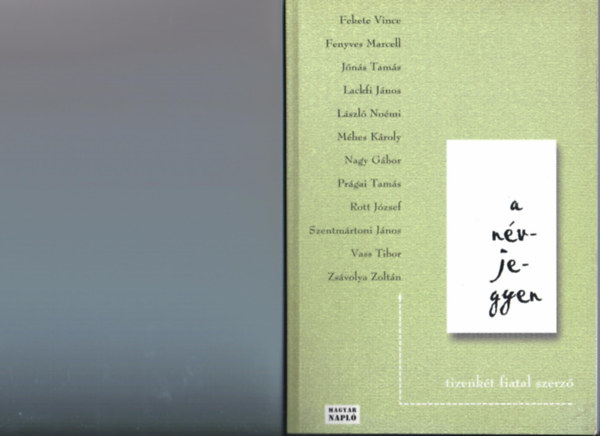 A n�vjegyen - tizenk�t fiatal szerz� (Antol�gia)