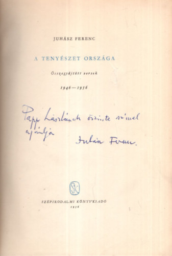 A tenyszet orszga