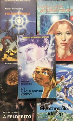 Kozmosz és Galaktika fantasztikus könyvek könyvcsomag (5 kötet)