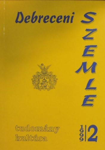 Debreceni szemle 1996. 2. szm