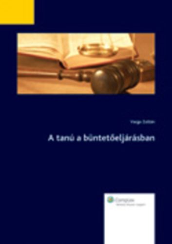 A tan� a b�ntet�elj�r�sban