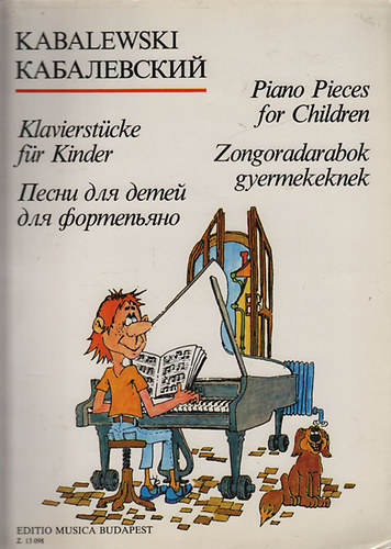 Zongoradarabok gyermekeknek
