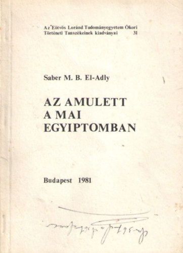 Amulett a mai Egyiptomban